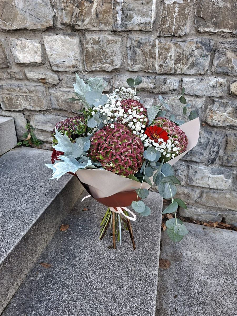 Gratulačná kytica z Kvetinového salónu Vilma